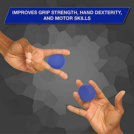Finger Wrist Grip Strengthening /& Therapy Squeeze Ball to Increase Hand Flexibility /& Relieve Joint Pain Stress Ball for Hand Forearm X-Large TheraBand Hand Exerciser